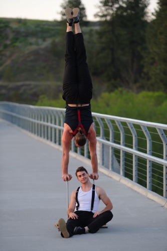 Casual Hand Balancing